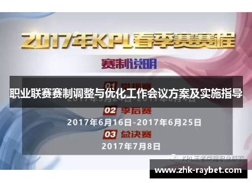 职业联赛赛制调整与优化工作会议方案及实施指导 职业联赛赛制调整与优化工作会议方案及实施指导