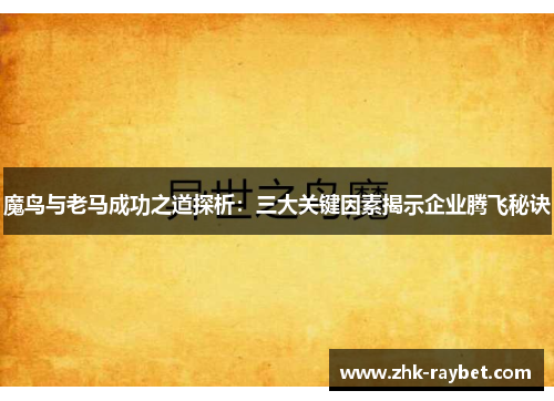 魔鸟与老马成功之道探析:三大关键因素揭示企业腾飞秘诀 魔鸟与老马成功之道探析:三大关键因素揭示企业腾飞秘诀