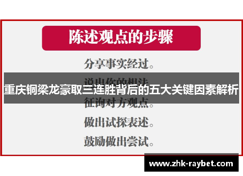 重庆铜梁龙豪取三连胜背后的五大关键因素解析